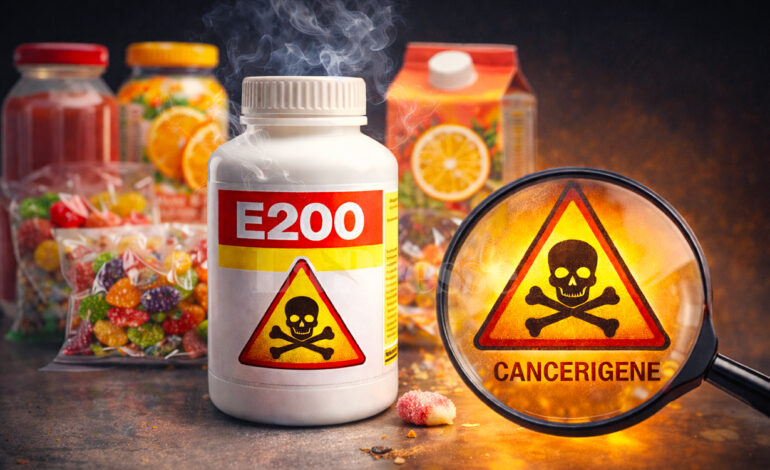 E200 : un additif alimentaire potentiellement cancérigène pour la santé
