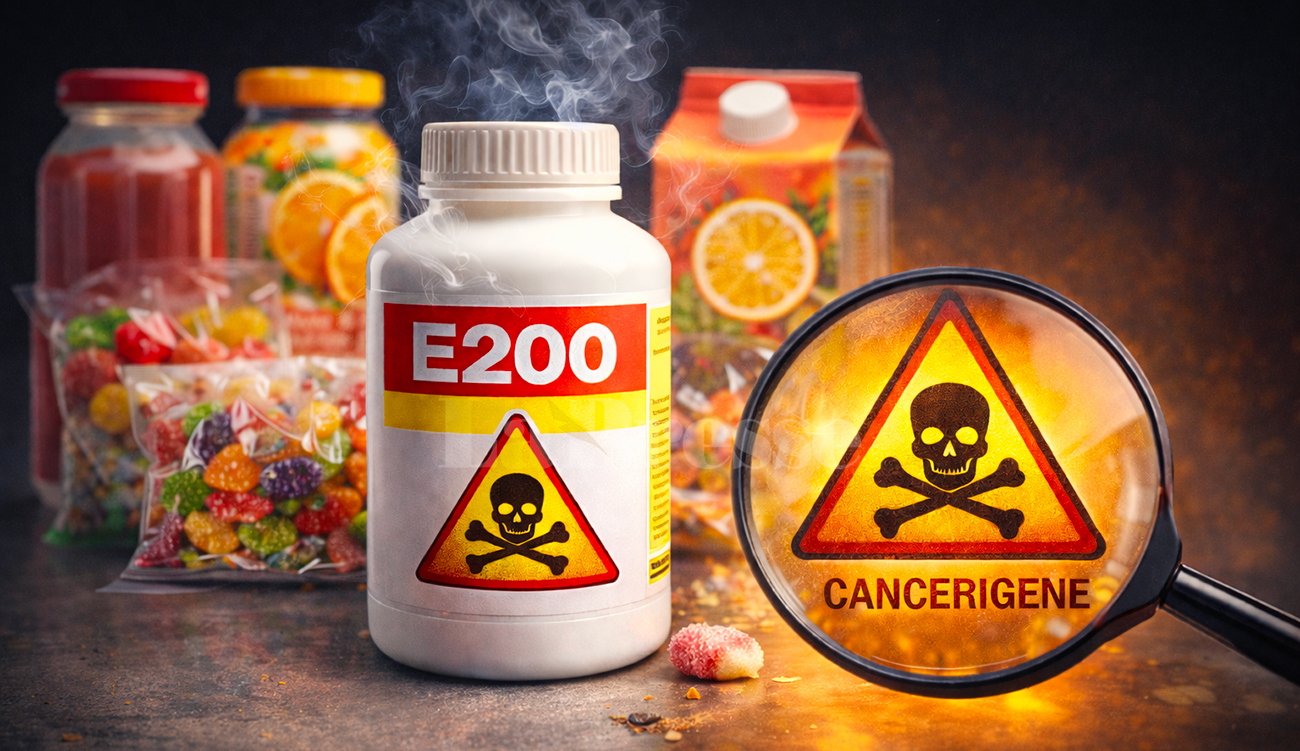 E200 : un additif alimentaire potentiellement cancérigène pour la santé