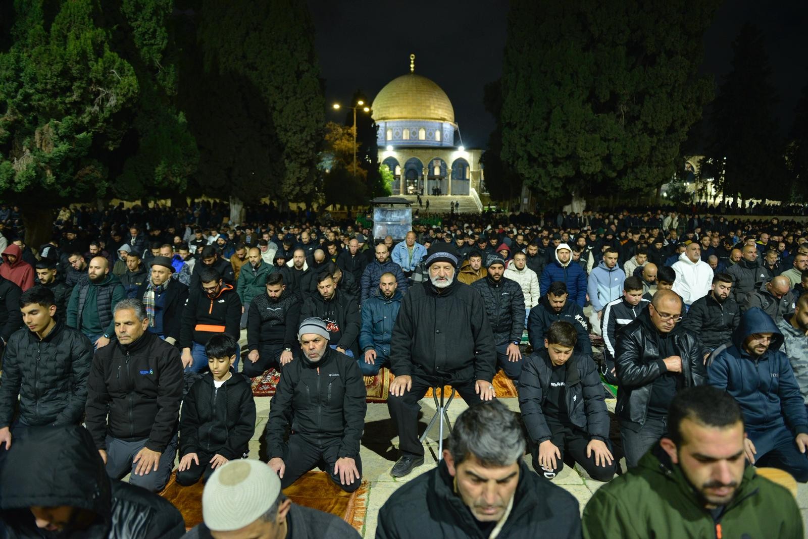 Prières de tarawih : 60 000 fidèles réunis à Al-Aqsa