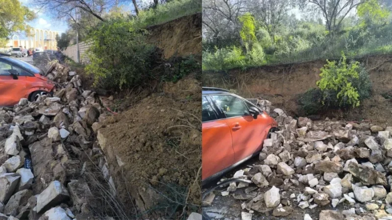 Effondrement d’une partie du mur du stade Chedly-Zouiten à Tunis:...