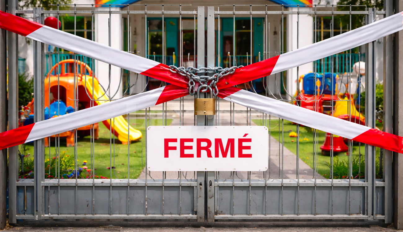 Abus physique sur un enfant : fermeture du jardin d&rsquo;enfants...