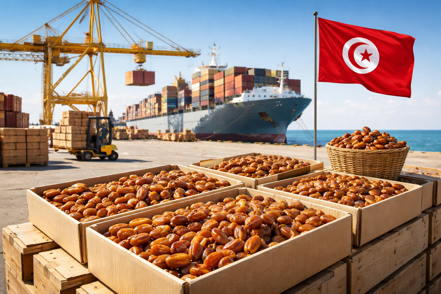 Exportations de dattes tunisiennes : plus de 500 millions de...