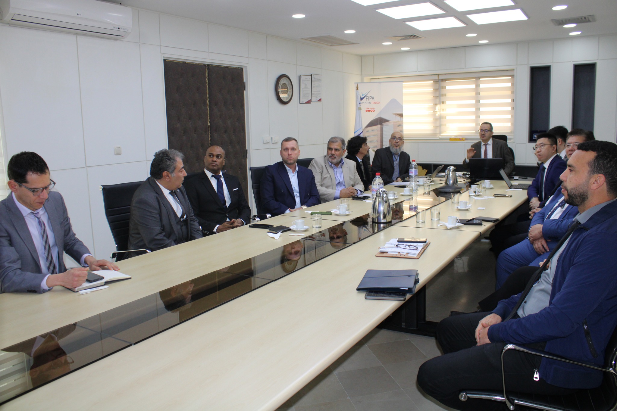 Des investisseurs internationaux en mission exploratoire pour de grands projets...