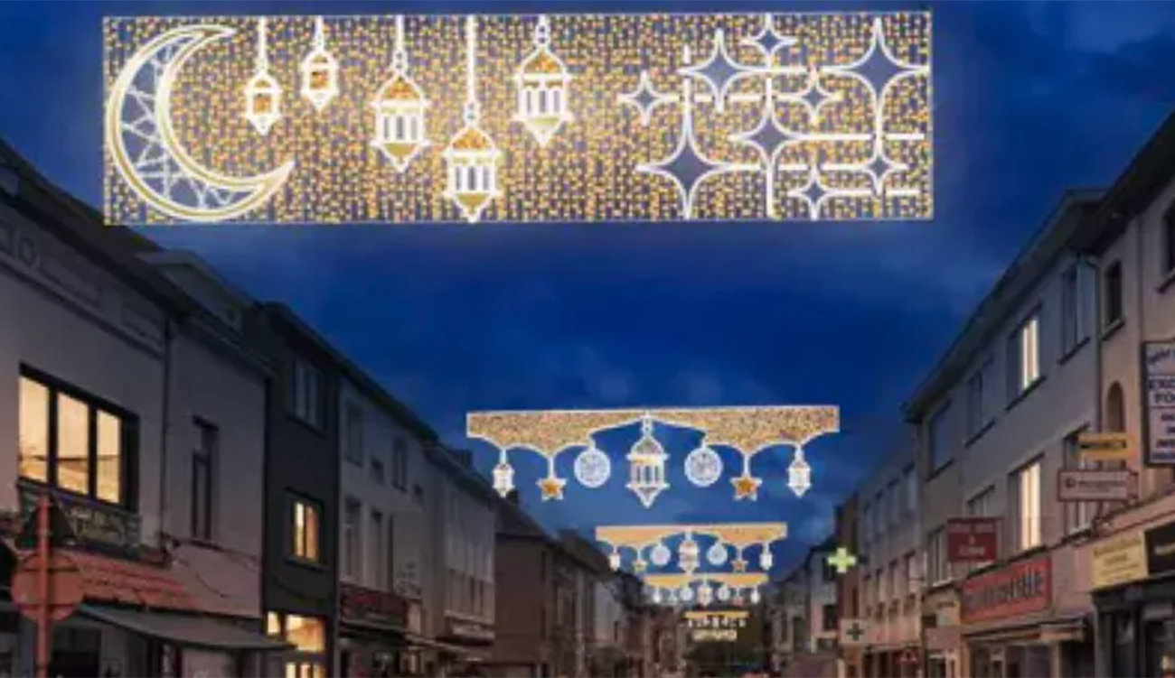 Gand illumine ses rues pour le Ramadan, une première en...