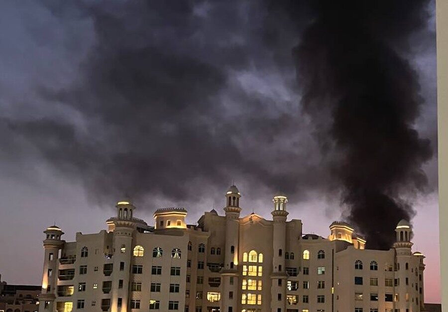 Dubaï : incendie sur Palm Jumeirah après de fortes explosions