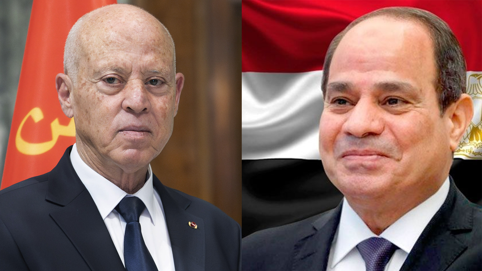 Kaïs Saïed et Abdel Fattah Al-Sissi échangent leurs vœux pour...