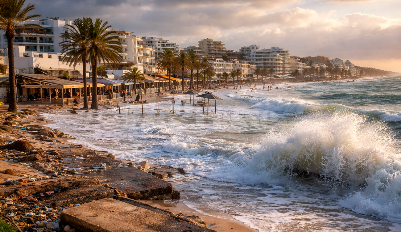 Le littoral tunisien est-il menacé par la montée des eaux...