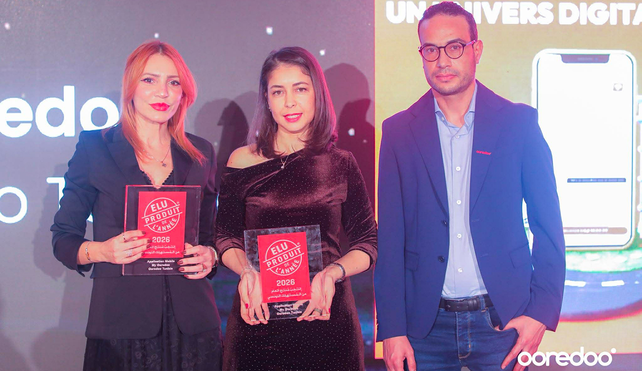 L’application My Ooredoo élue “Produit de l’Année Tunisie 2026”