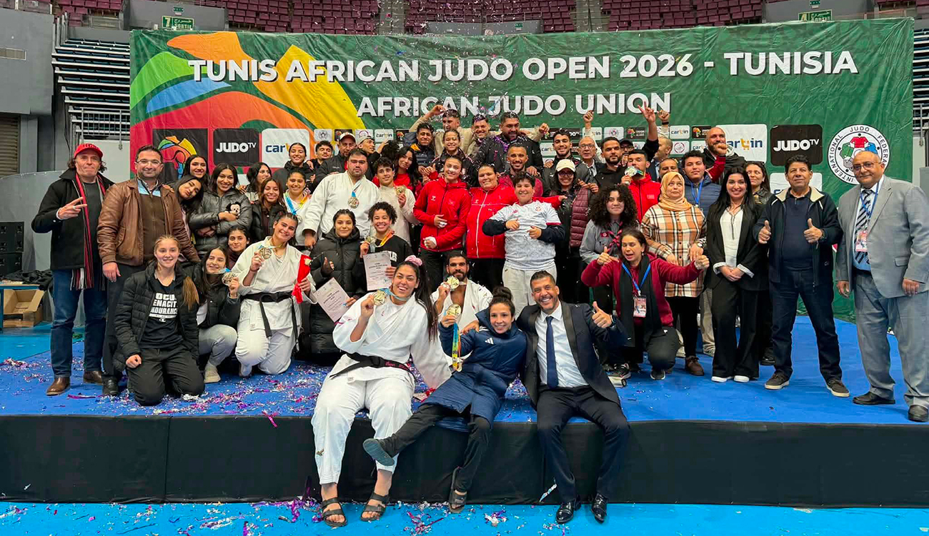 Open de judo de Tunis : moisson de médailles pour...