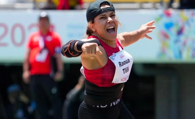 Para-athlétisme : médaille d’argent pour Raoua Tlili à Dubaï