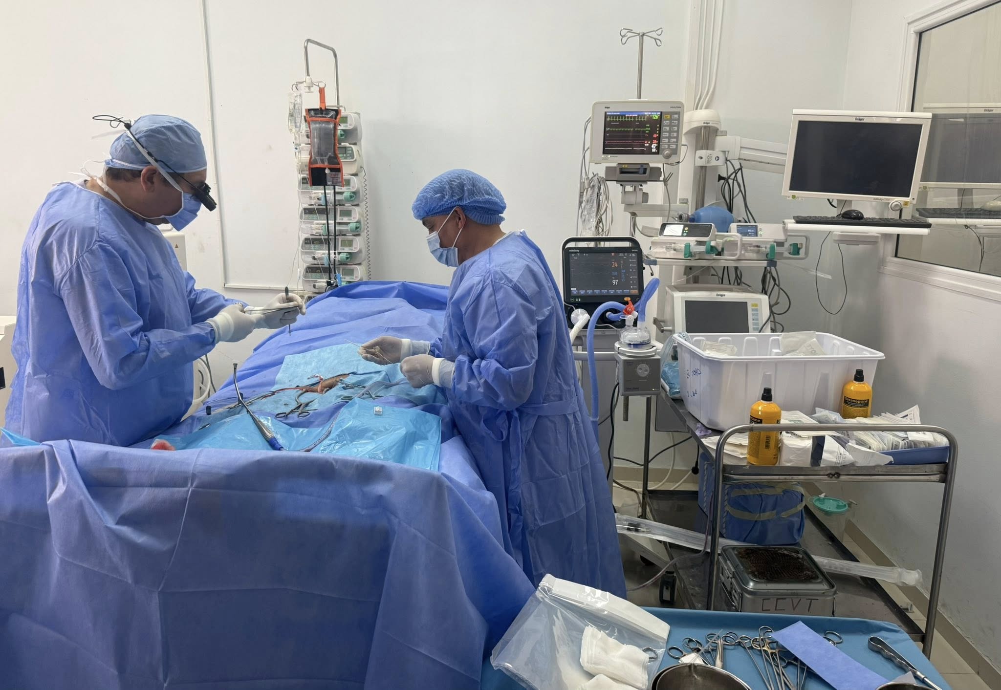 Tunisie : première ECMO réalisée à Monastir dans le service...