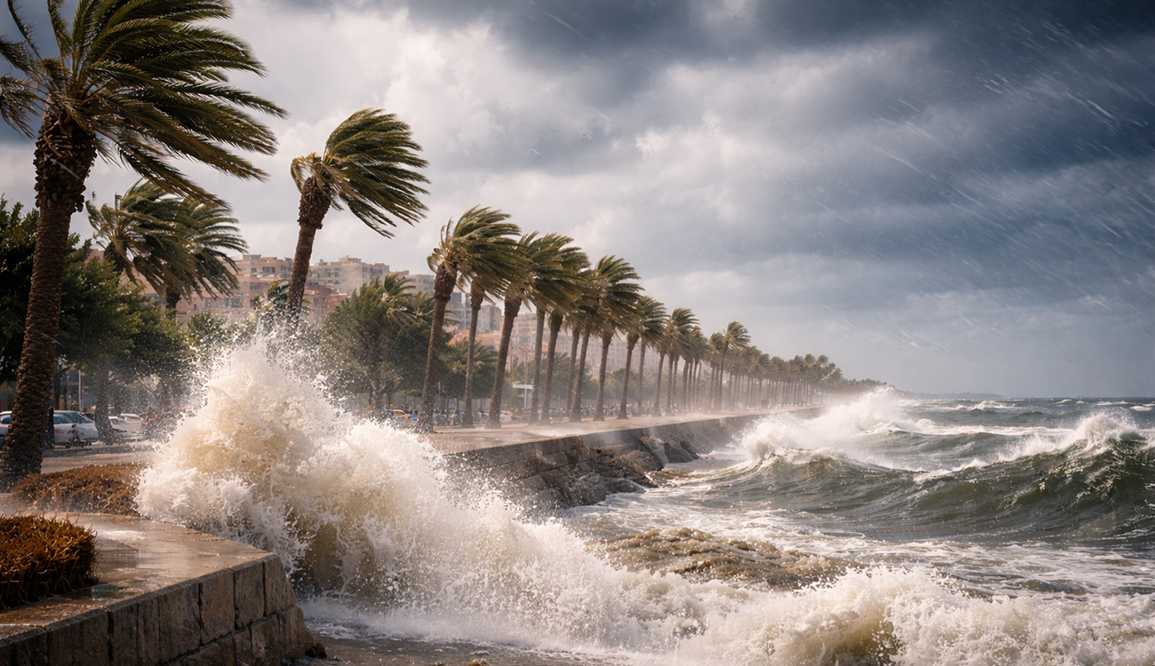 Jusqu’à 70 km/h de rafales : vigilance sur les côtes...