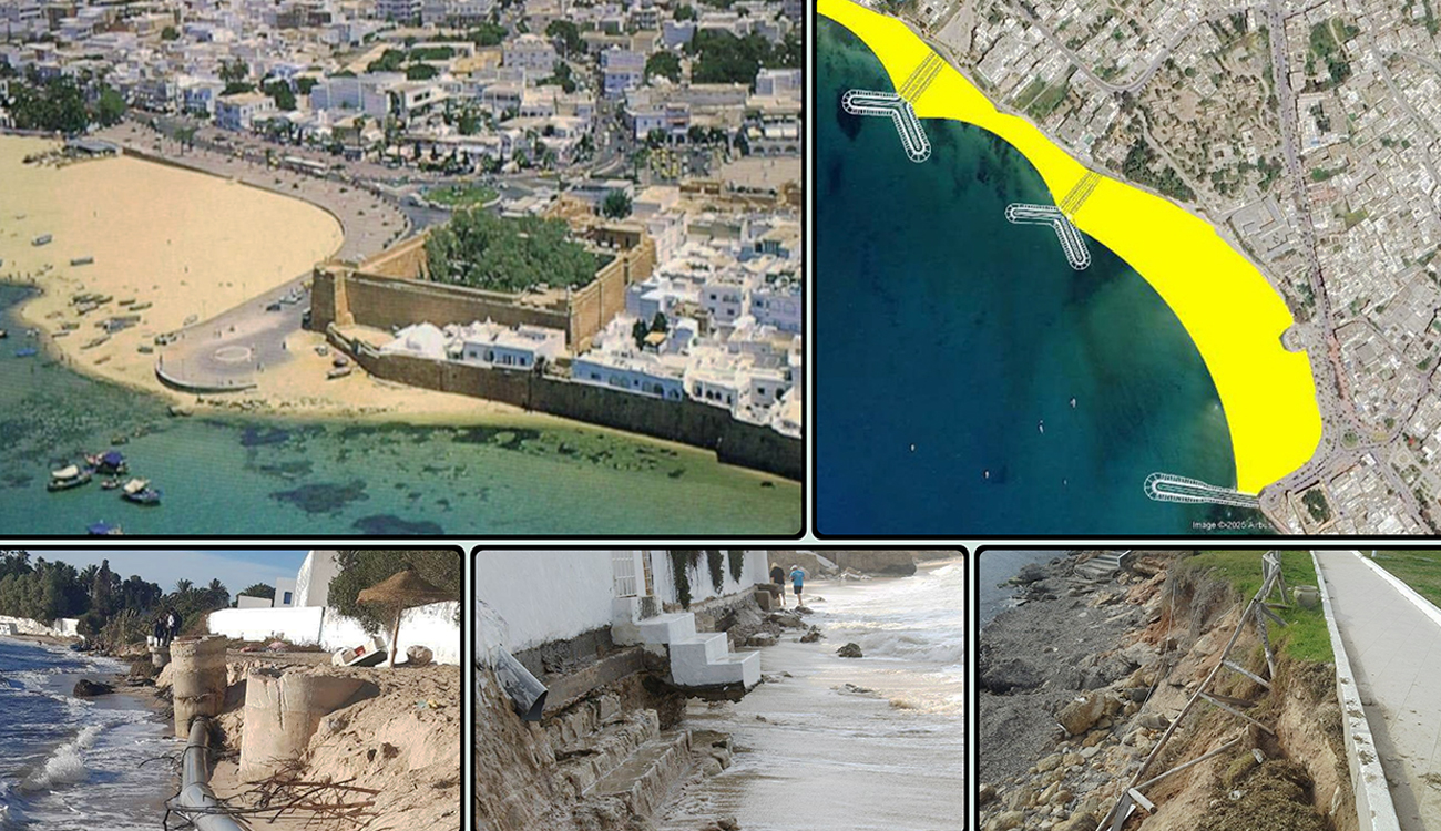 Érosion côtière à Hammamet : La « Plage Yasmina » se réduit...