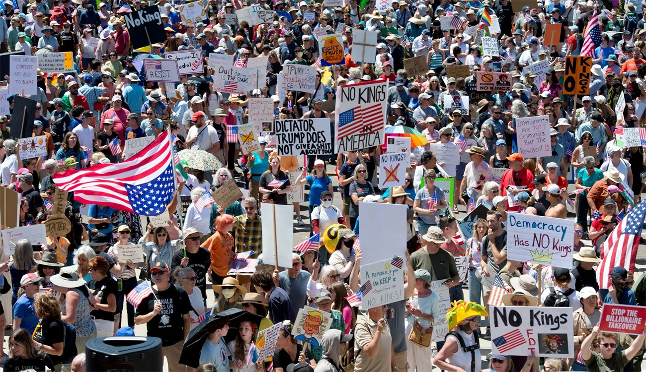 États-Unis : mobilisation massive du mouvement « No Kings »...