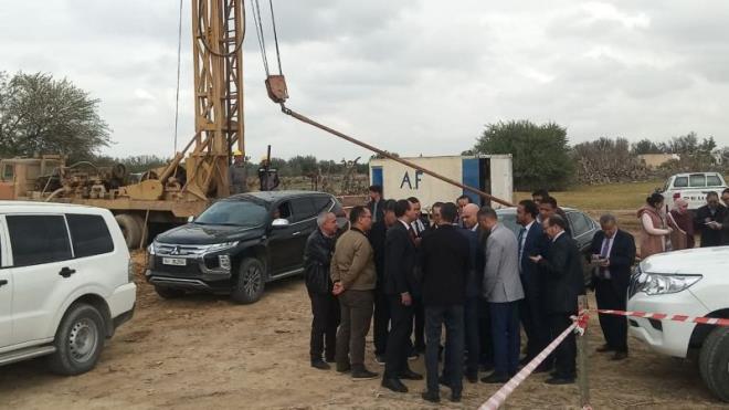 Gestion de l’eau et formation agricole : le ministre inspecte...