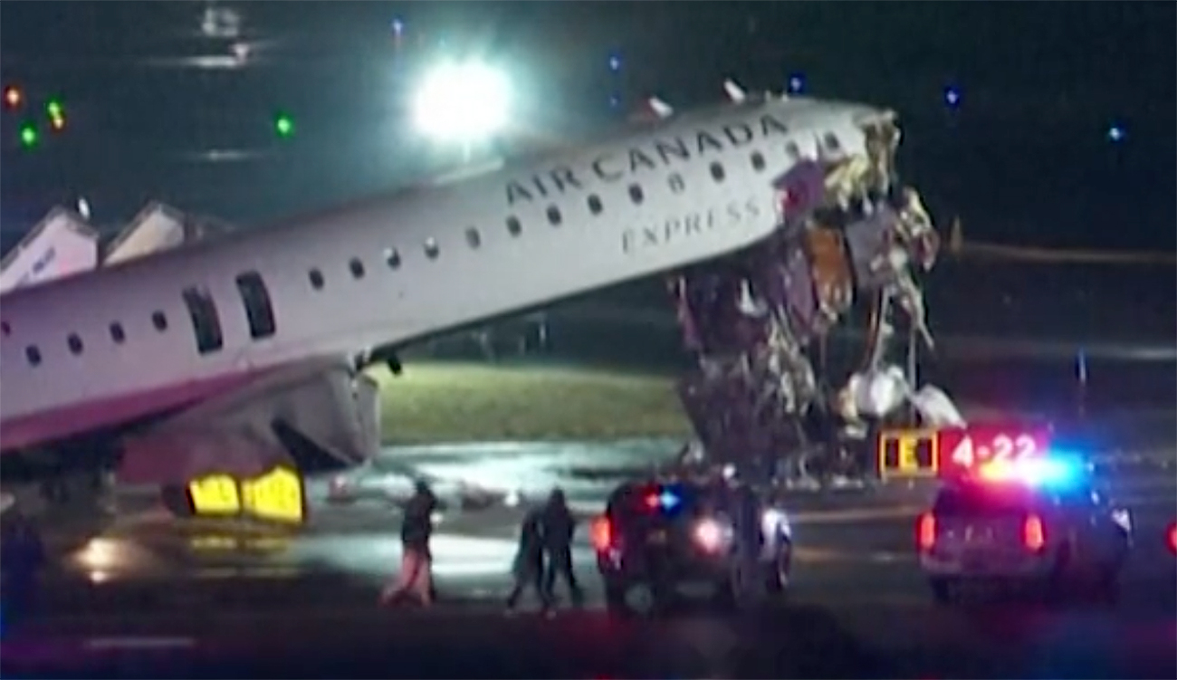 New York : les vols suspendus à l&rsquo;aéroport Lagardia à...