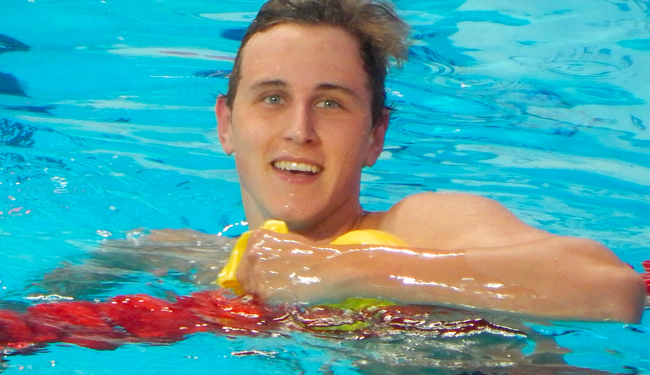 Natation : l&rsquo;Australien Cameron McEvoy pulvérise le record du monde...