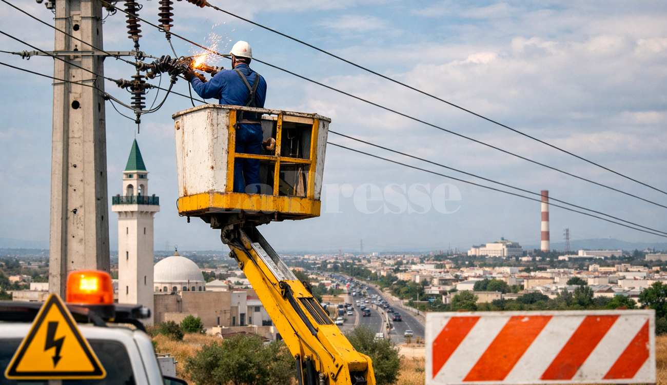 Tunisie : Coupure d’électricité programmée dimanche dans ces régions