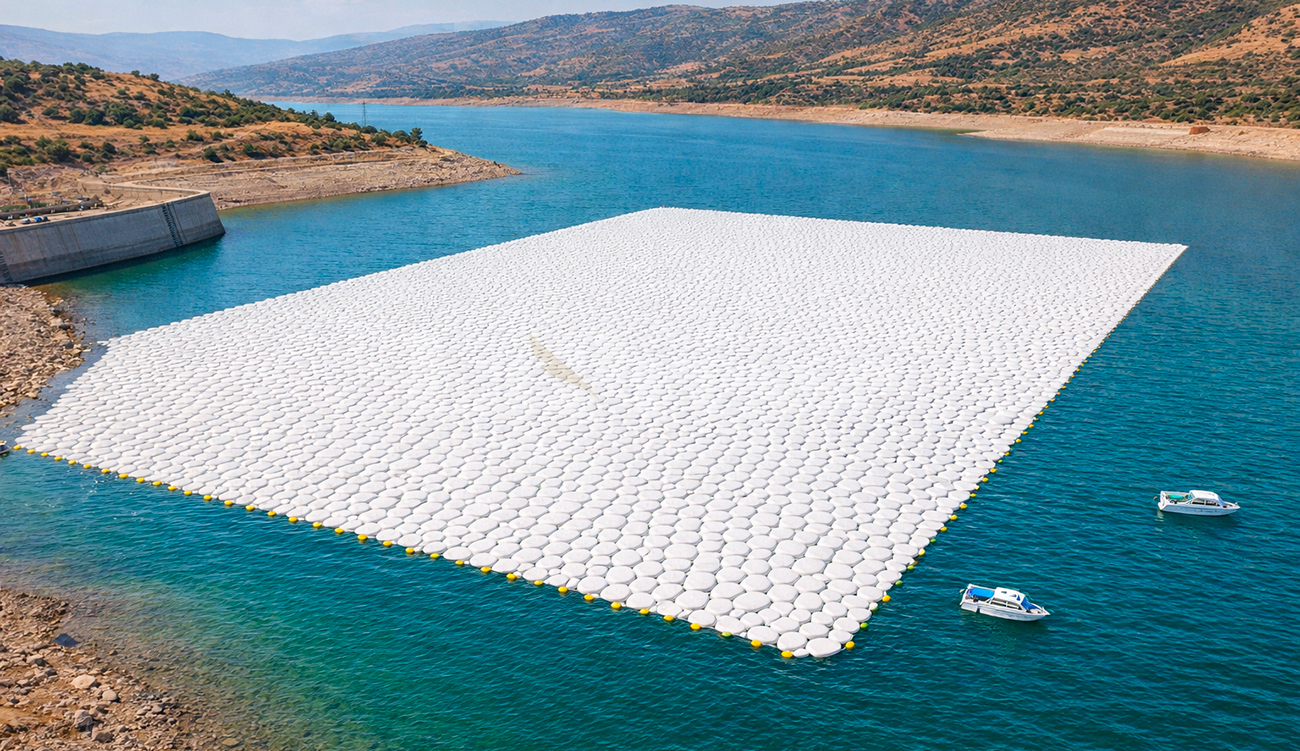 Barrages : la Tunisie teste une solution inédite contre l’évaporation...