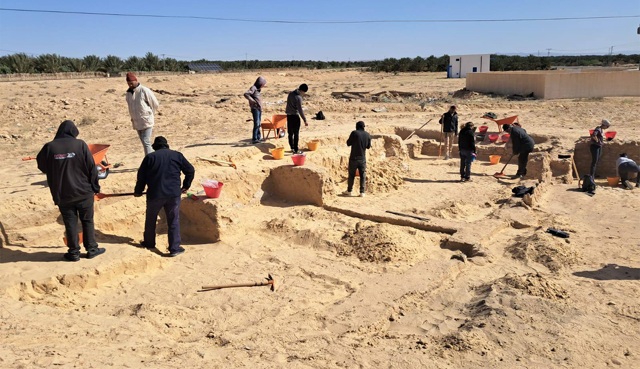 Tozeur : un projet tuniso-italien relance les fouilles sur le...