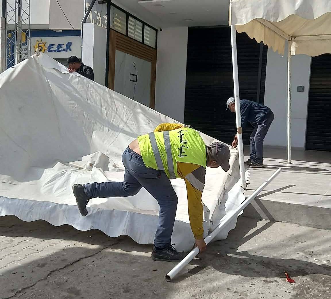 Campagne de lutte contre l’exploitation excessive des trottoirs, ça avance...