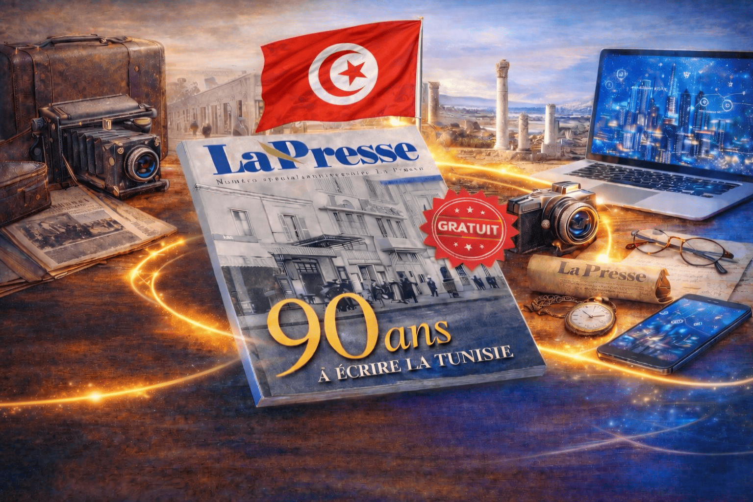 Magazine spécial 90 ans de La Presse : consultez gratuitement...