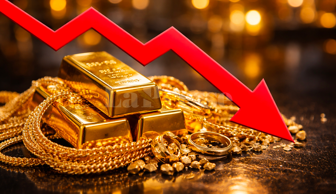 Le prix de l’or chute à 355 dinars le gramme