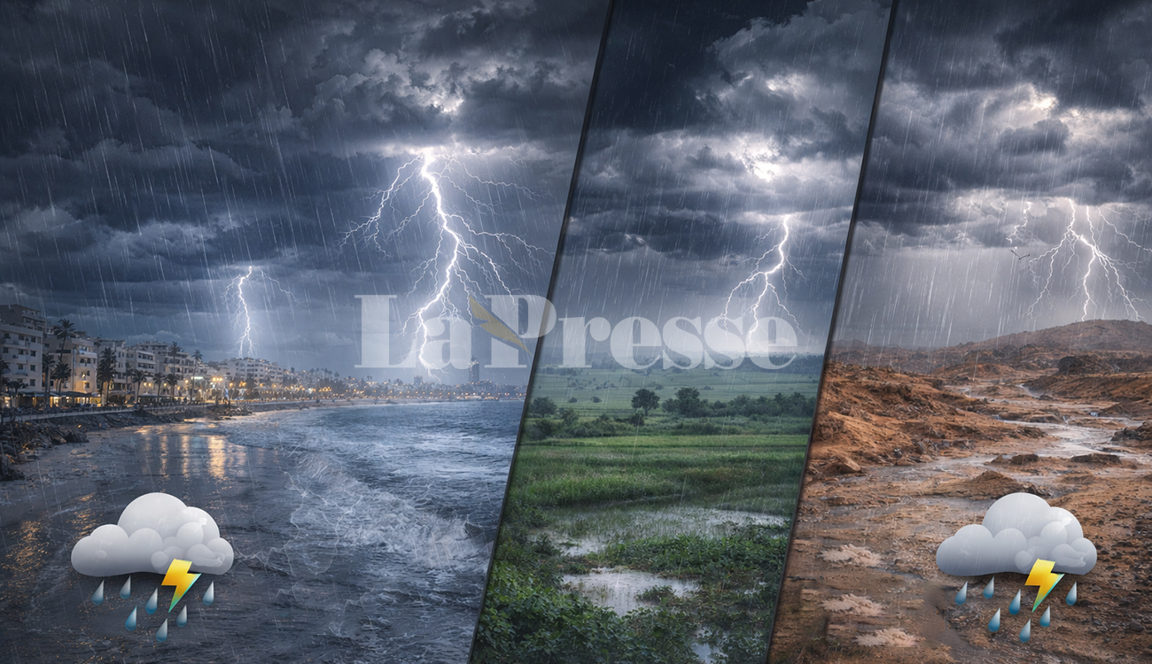 Météo : nuages, pluies orageuses et vent modéré sur plusieurs...