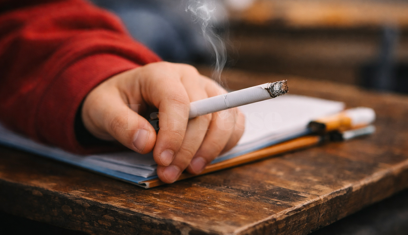 14 % des enfants entre 13 et 15 ans fument...