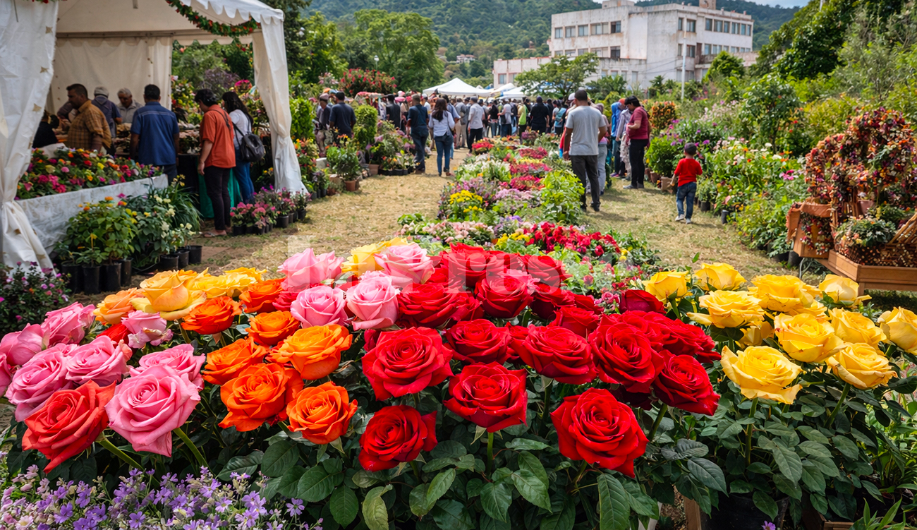 Première édition du Salon des Roses et Fleurs à Tabarka...
