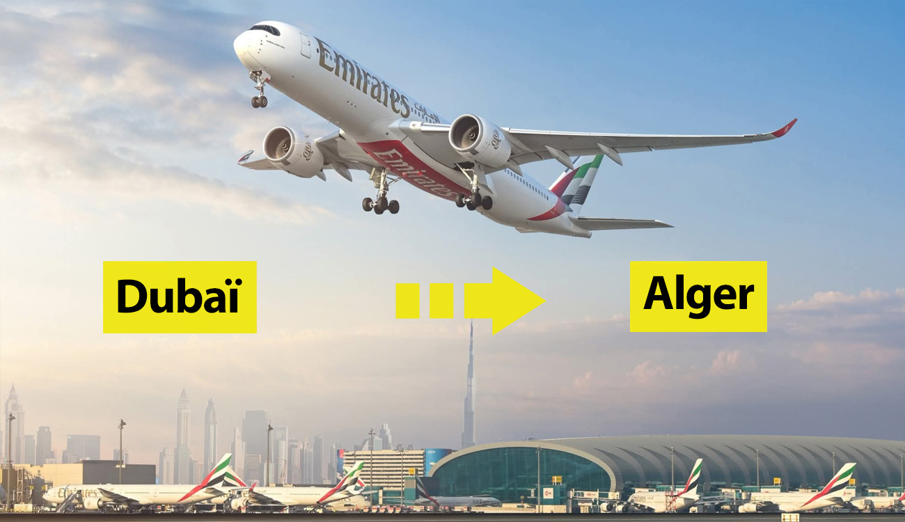 Dubaï-Alger : voici les vols disponibles pour les passagers bloqués