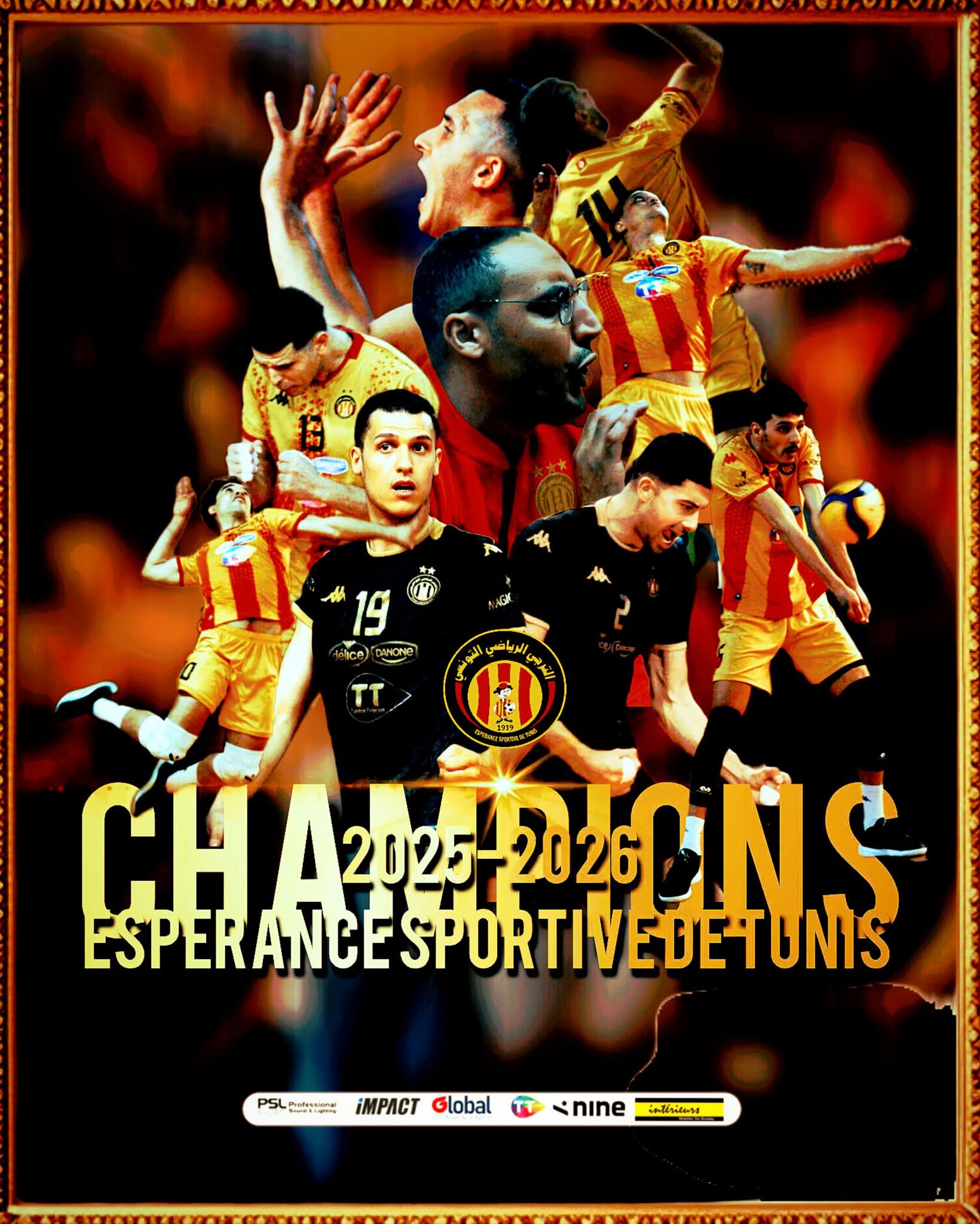 Volley-Nationale A (Finale): L&rsquo;Espérance ST remporte son 26e sacre de...