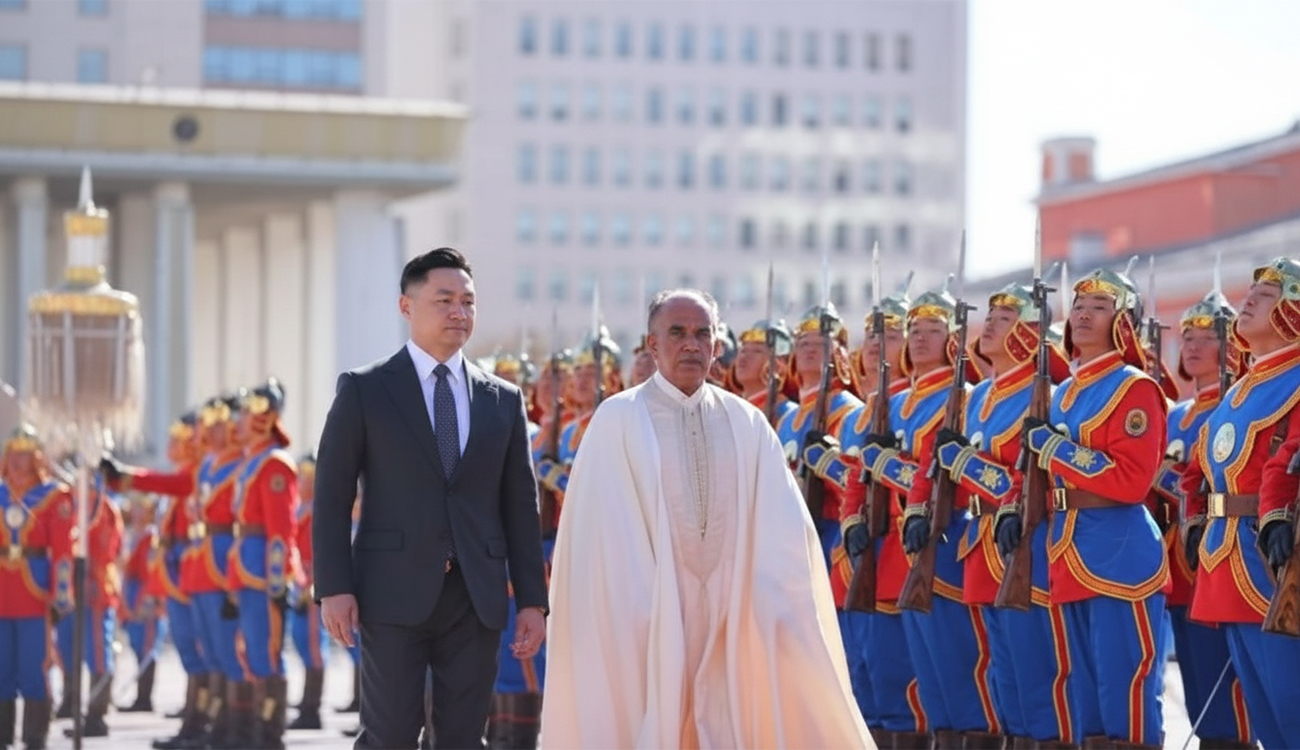 L&rsquo;ambassadeur Adel Arbi remet ses lettres de créance au président...