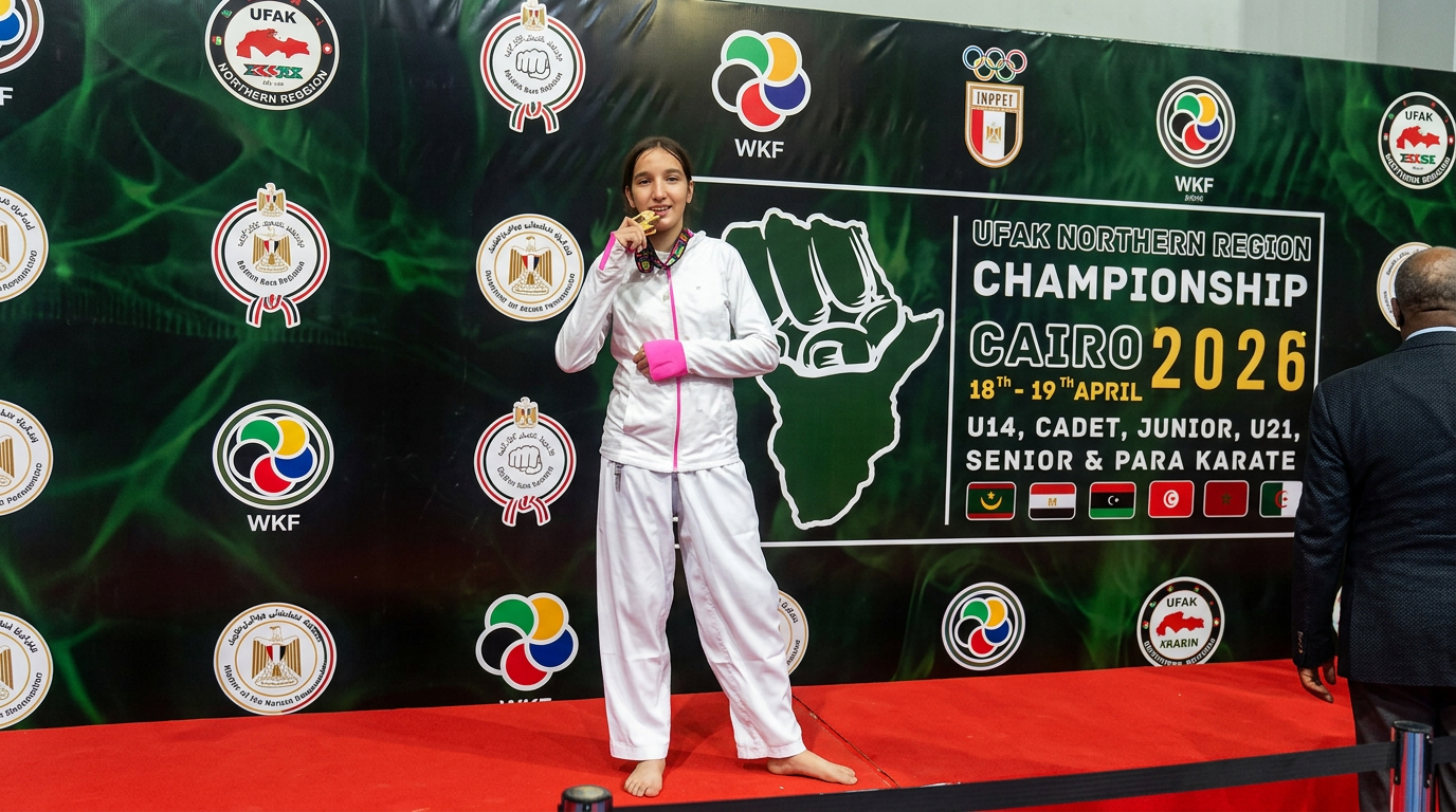 Tunisie : Meriem Rahali sacrée championne d’Afrique du Nord de...