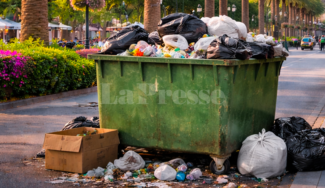 Bardo : Fin  des bennes à ordures sur l’avenue...