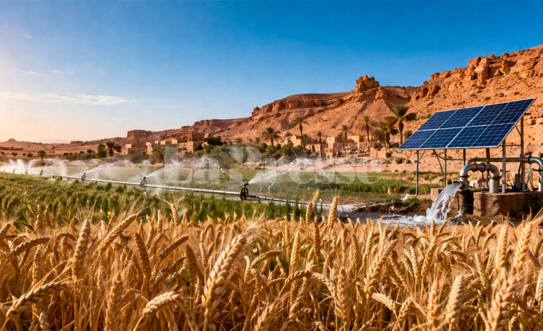 Du blé cultivé en plein désert : la Tunisie teste une révolution agricole à Tataouine