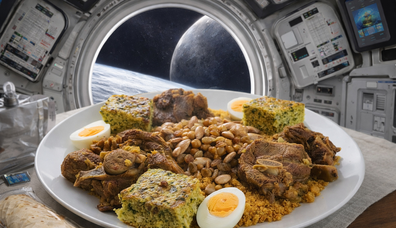 Artemis II : le couscous fait son entrée dans le menu lunaire...