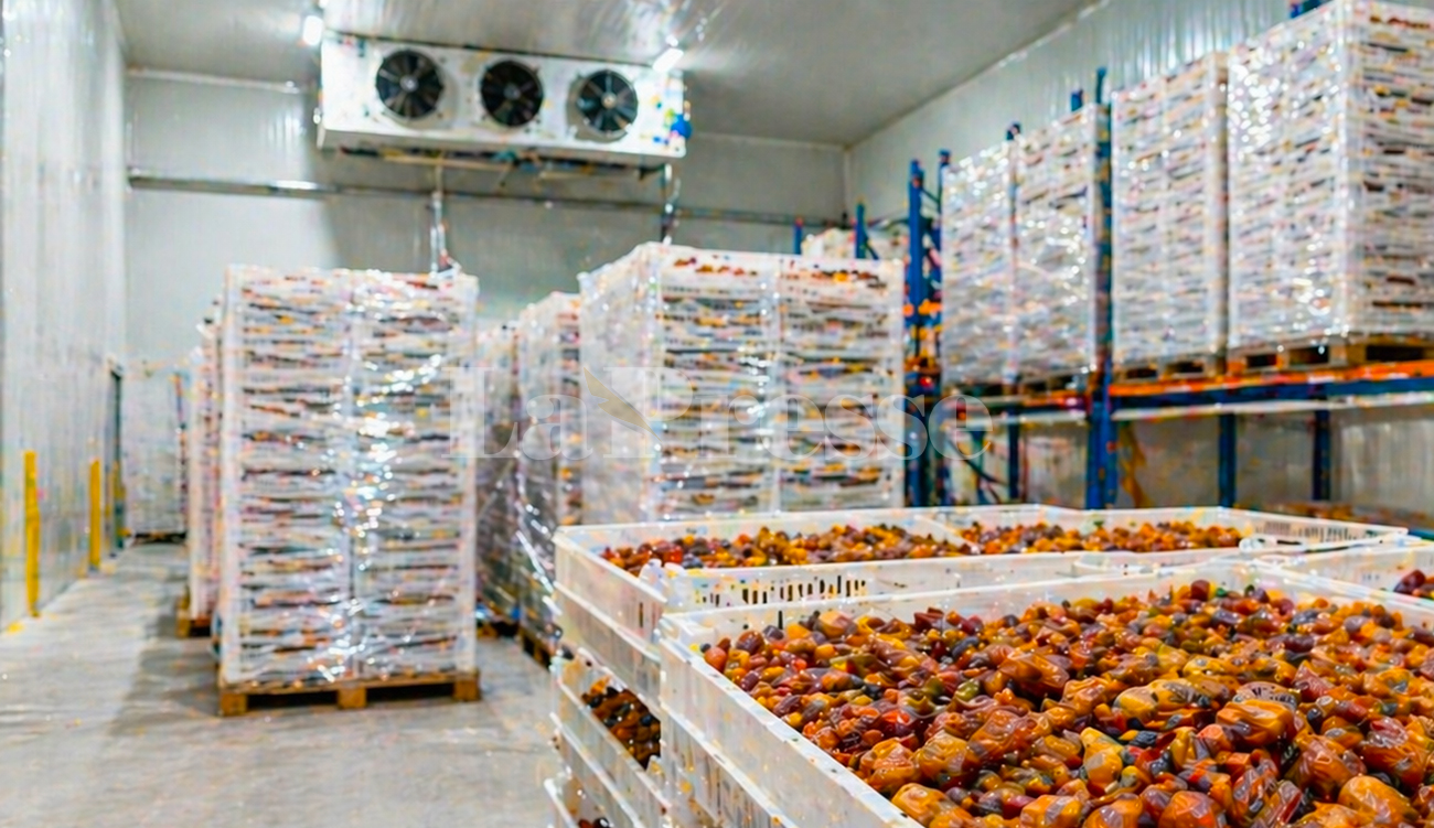 Kébili : 70% de la production de dattes est stockée...