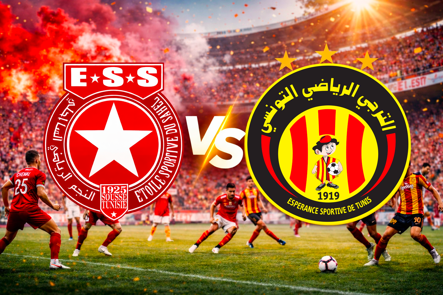 Ligue 1 : choc au sommet entre l’ESS et l’EST...