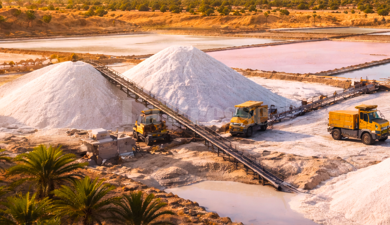 Un groupe koweïtien obtient un permis pour exploiter le sel...