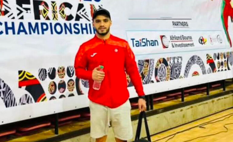 Gymnastique artistique – Championnats d&rsquo;Afrique : le bronze pour Ahmed Laabidi au saut de cheval
