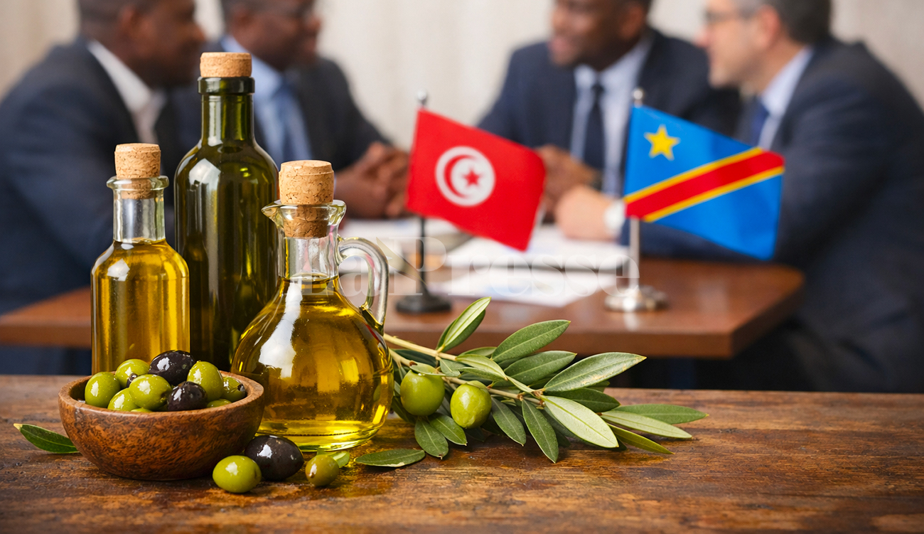 L’huile d’olive tunisienne à la conquête du marché congolais