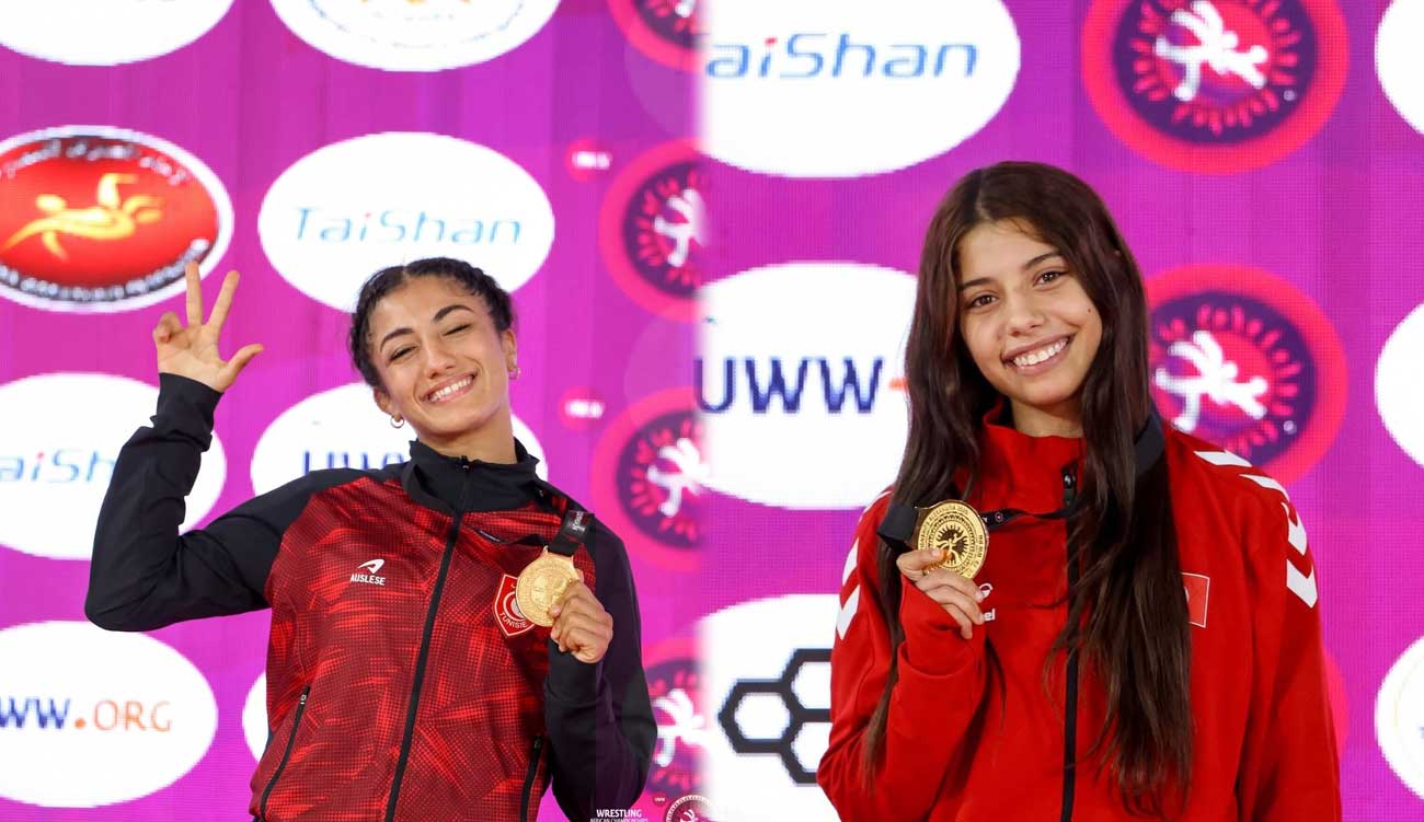 Lutte – Championnats d&rsquo;Afrique: Les tunisiennes Israa Slimi et Chahd...