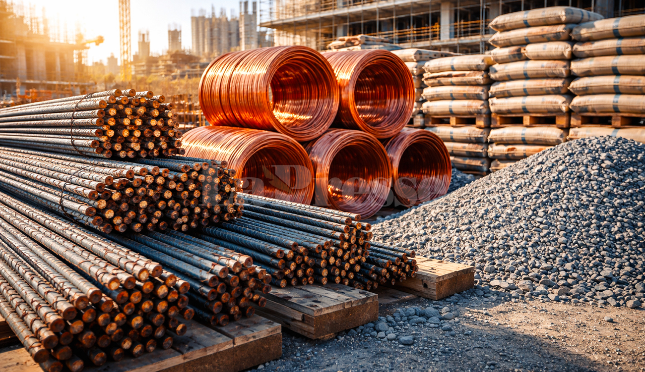 Matériaux de construction : les prix repartent à la hausse...