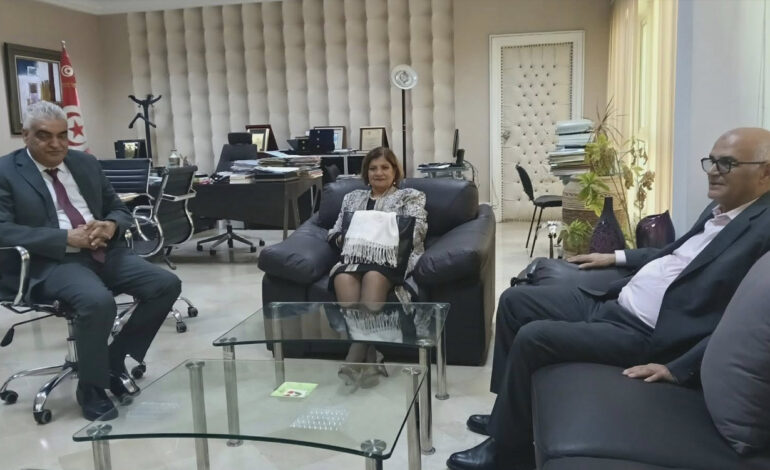 1966–2026 : Nabiha Ben Smida, figure du premier JT tunisien, effectue une visite à l&rsquo;Etablissement de la Télévision Tunisienne