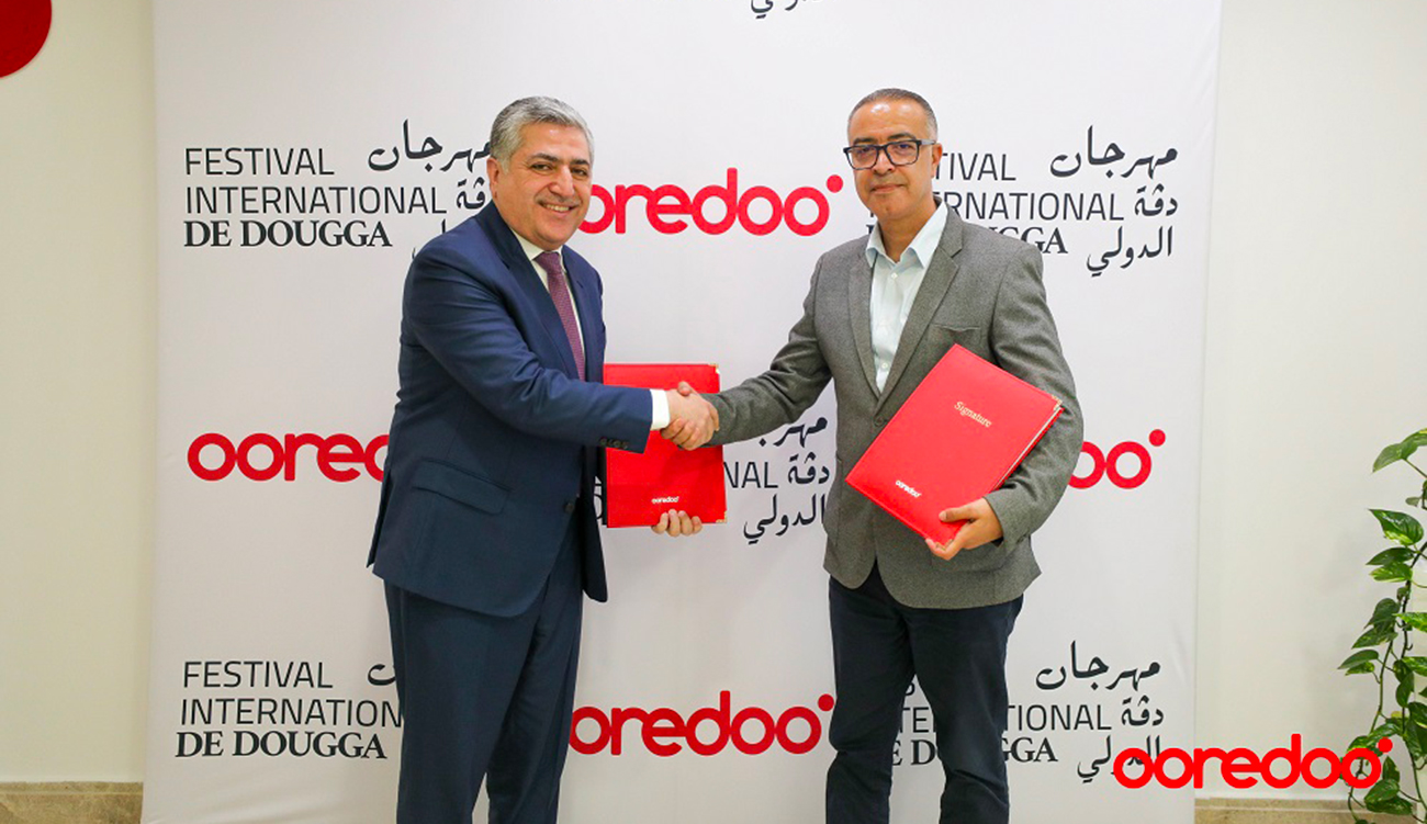 Ooredoo Tunisie, Sponsor Officiel de la 50ᵉ édition du Festival...