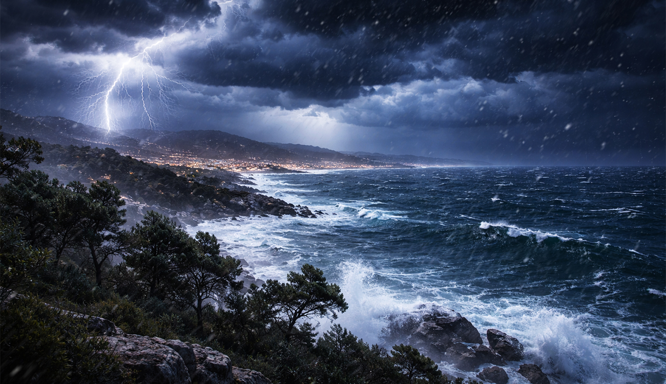 Tunisie : pluies, vents forts et mer agitée au programme...