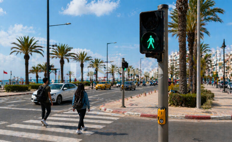 Sécurité routière : Sousse expérimente les feux piétons intelligents