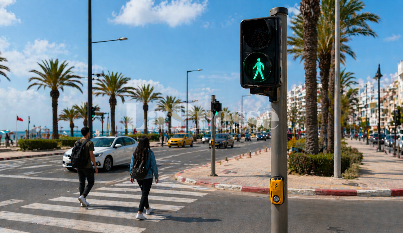 Sécurité routière : Sousse expérimente les feux piétons intelligents
