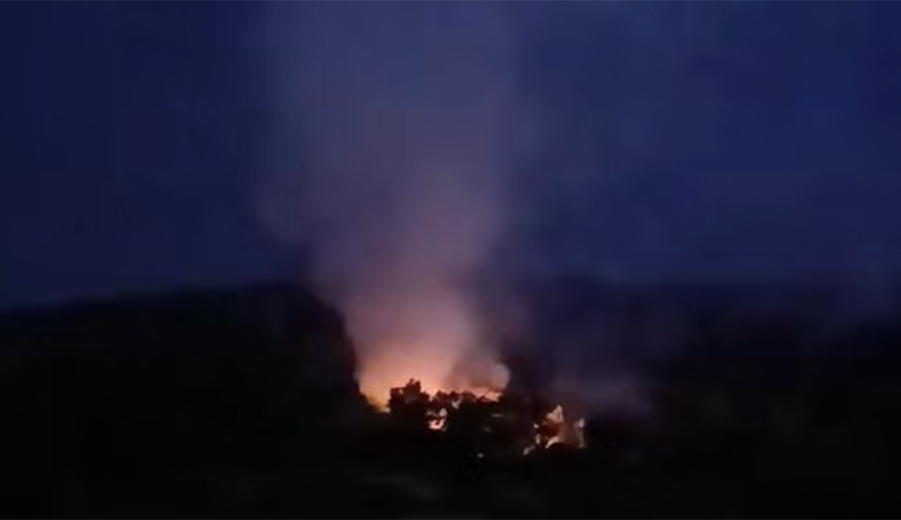 Tabarka : la foudre déclenche un incendie en pleine forêt